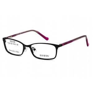 Guess Stainless Steel Glasses - GU9155-3 - Black & Pink | Comes w/ Case